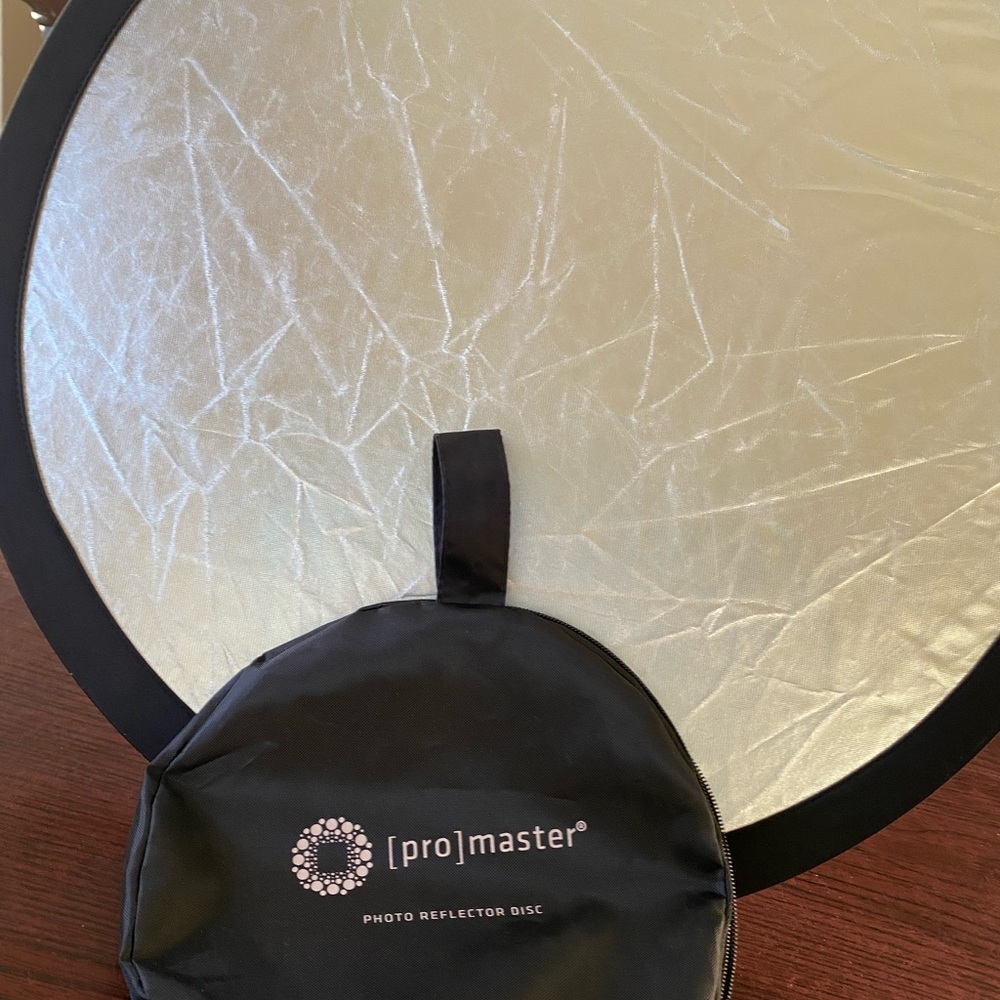 Silver Photo Reflector Disc